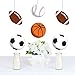 Big Dot of Happiness Go, Fight, Win - Sports - Basketball, Baseball, Football & Soccer Ball Decorations DIY Baby Shower or Birthday Party Essentials - Set of 20