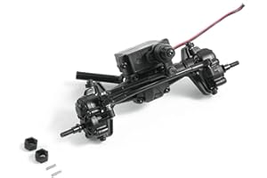 FAIR RC FMS FCX18 Rc Car Parts RC Crawler RC Trucks Parts Replacement Accessory for 1/18 K10, Hummer EV: Front Axle Assembly V2