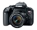 Canon EOS Rebel T7i US 24.2 Digital SLR Camera with 3-Inch LCD, Black (1894C002)