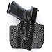 Outlaw Holsters: OWB - Outside The Waistband Kydex Holster - Black Carbon Fiber