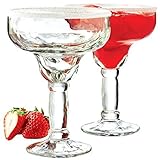 Libbey 5784 Yucatan 4-Piece Margarita Glass Set, 13.5-Ounce, Clear