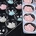 2 Pcs Set 15 Cavity Sugar Flower Fondant Drying Shaping Plate Plastic Sugar Flower Fondant Forming Shaping Mold-no flower