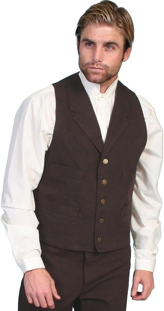 Victorian Men's Vests and Waistcoats