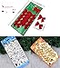 YYaaloa 36pcs Christmas Tree Bowknot Christmas Tree/wedding/party Decoration Bow Bowknot Party Gift DIY Decor Xmas Tree Ornament (3color,36pcs)