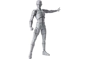 Kosik SHF Figuarts Body Kun -Wireframe- Sports Edition Figure (Gray Color Ver.) (Wireframe)