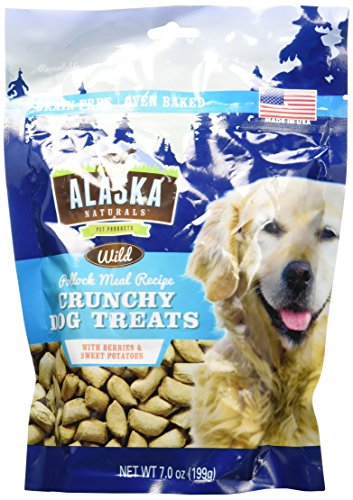 Alaska Naturals Crunchy Wild Pollock Meal Dog Treats - 7 ounce