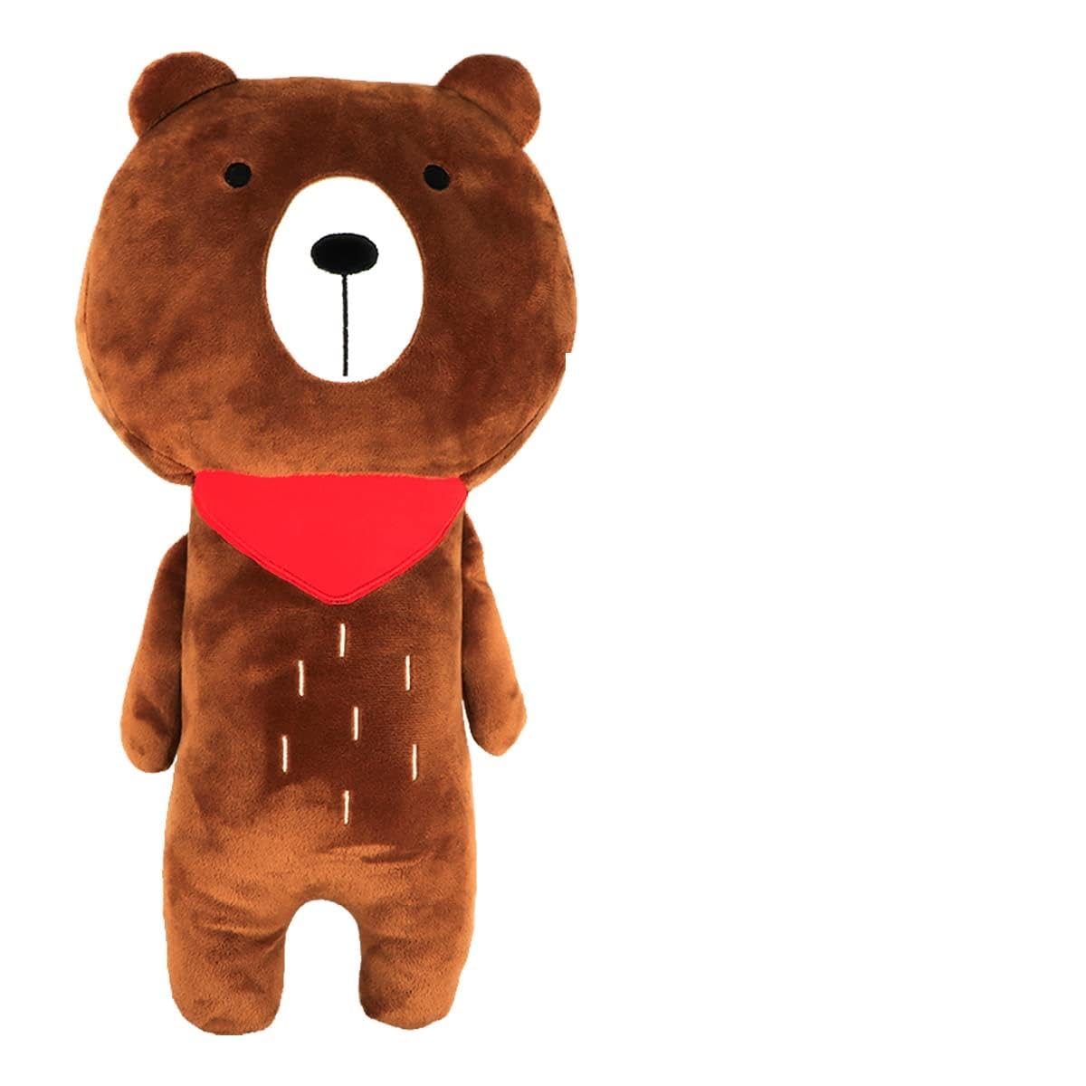 LNQ LUNIQI Seat Belt Pillow for Kids，Teddy The Bear Seat Belt Cover Vehicle Protect Shoulder Pads Seat Strap Pillows Kids Seat Belt Cushion for Kids of All Ages All Cars Seat Belts