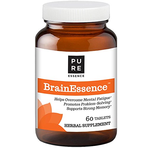 Pure Essence Labs Brain Essence Natural Booster Supplement - Memory, Focus and Clarity Support - Rhodiola, Bacopa Monnieri, Ashwagandha - 60 Tablets Pure Essence Labs Brain Essence Natural Booster Supplement - Memory, Focus and Clarity Support - Rhodiola, Bacopa Monnieri, Ashwagandha - 60 Tablets