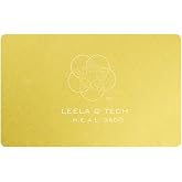 Leela Quantum H.E.A.L.360 Card &ndash; Credit‑Card‑Size Frequency Card with Healing Frequencies &amp; Mandala &ndash; EMF Harmonization Card for Emotional, Mental &amp; Physical Balance