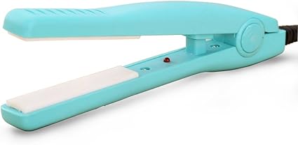 Amazon Kosusatja ストレートアイロン ブルー ミニサイズ サスーン ヘアアイロン 超軽量ボディ 女性用 男性用 美容器具 前髪直しも簡単 ヘアケア 旅行 携帯に便利 Kosusatja ヘアアイロン