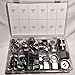 64 PC LOT ORFS O-RING ORS PLUG AND CAP HYDRAULIC FITTINGS FLAT FACE SEAL KIT SET