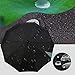 Wsky Auto Windproof Umbrella - Best 10 RIBS Folding Travel Umbrella with Bonus Leather Cover for Men Women - Perfect for Travel, Rain, Storms, or Harsh Outdoors ...