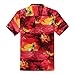 Palm Wave Men's Hawaiian Shirt Aloha Shirt