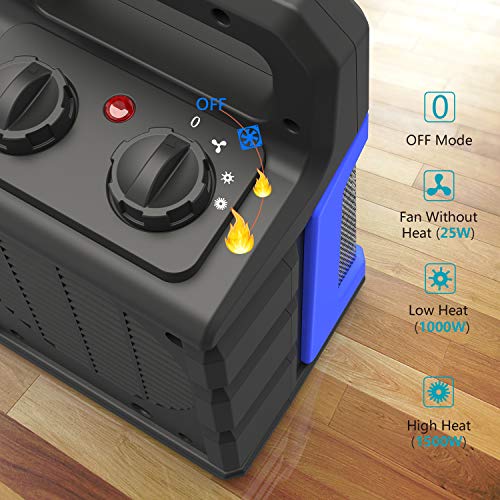 3 Portable+Adjustable+Thermostat+Electric+Protection