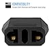 BoxWave Plug Adapter, [American/European to Australian/New Zealand Outlet Plug Adapter] Type A/F to Type I Socket Converter for Smartphones and Tablets