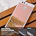 Huawei P9 Case, Ringke [FUSION MIRROR] Bright Reflection Radiant Luxury Mirror Bumper [Drop Protection/Shock Absorption Technology][Attached Dust Cap] For Huawei P9 - Rose Gold