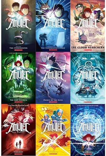 Amazon.com: Amulet Box Set: Books #1-7: 9781338045642: Kibuishi