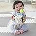 Skip Hop Baby Bandana Buddies Multi-Sensory Soft Plush Activity Toy Book, Multi, Elephant