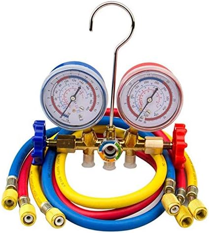 OKSTENCK 4-Way AC Diagnostic anifold Gauge Set AC Diagnostic Tool Kit