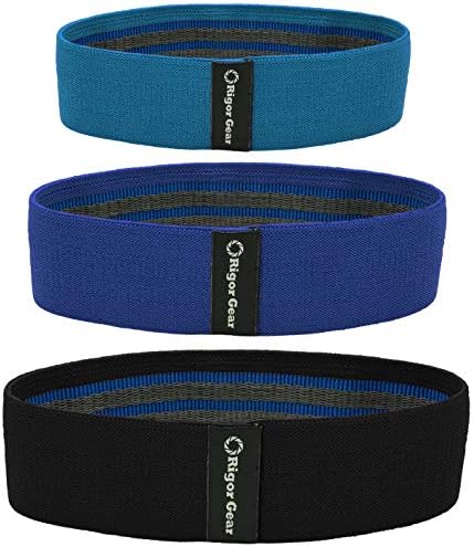 WODSuperStore Resistance Band for Legs & Butt - Hip Booty Circle Bands to Tone Glute, Thighs & Hips