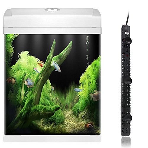 Xcellent Global Submersible Aquarium Heater Adjustable 300W Quartz Glass Fish Tank Heater PT027S