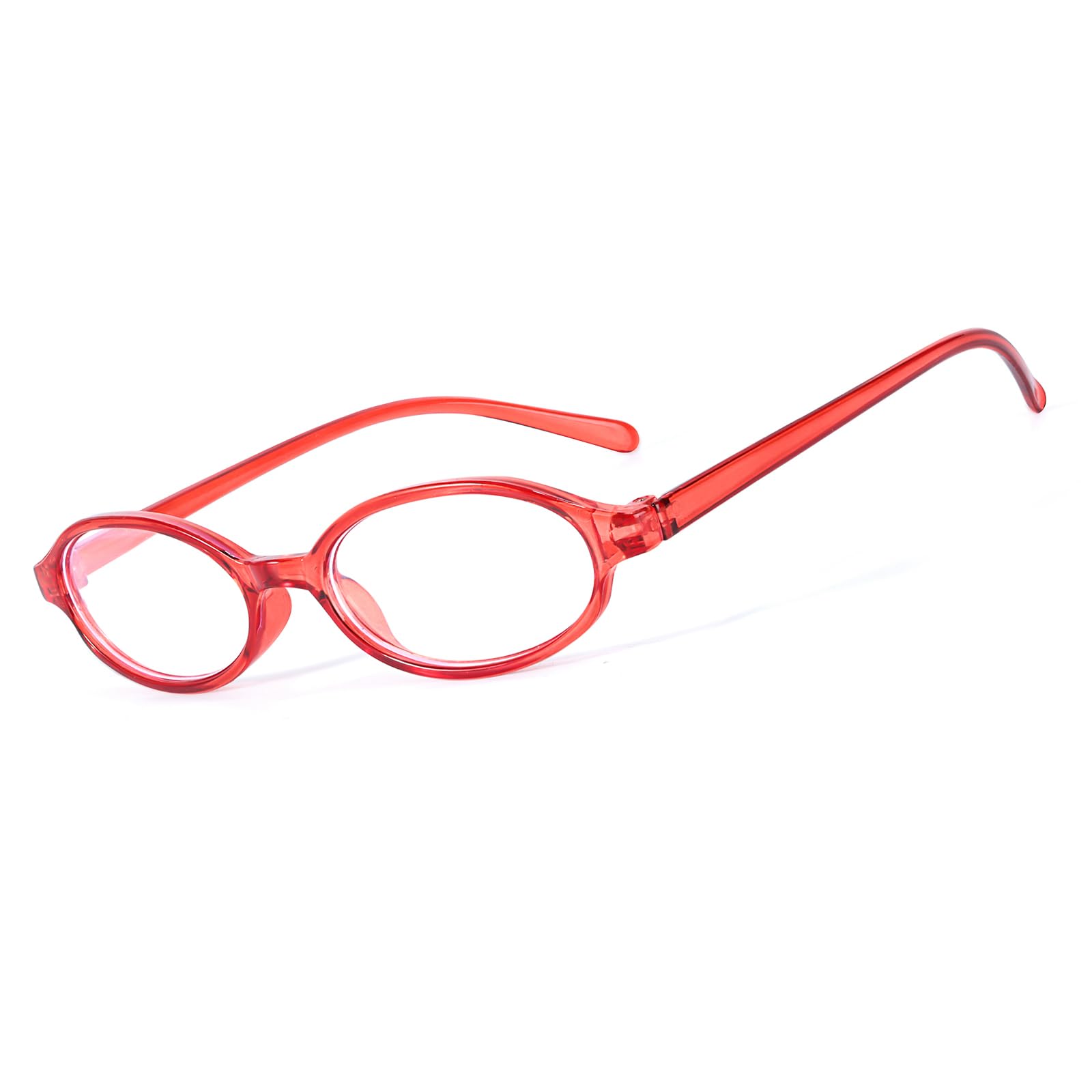 SIPHEW Non Prescription Glasses Vintage Slim Rectangle Blue Light Blocking Glasses for Women eyeglasses Fake Glasses Thin Slim Frame