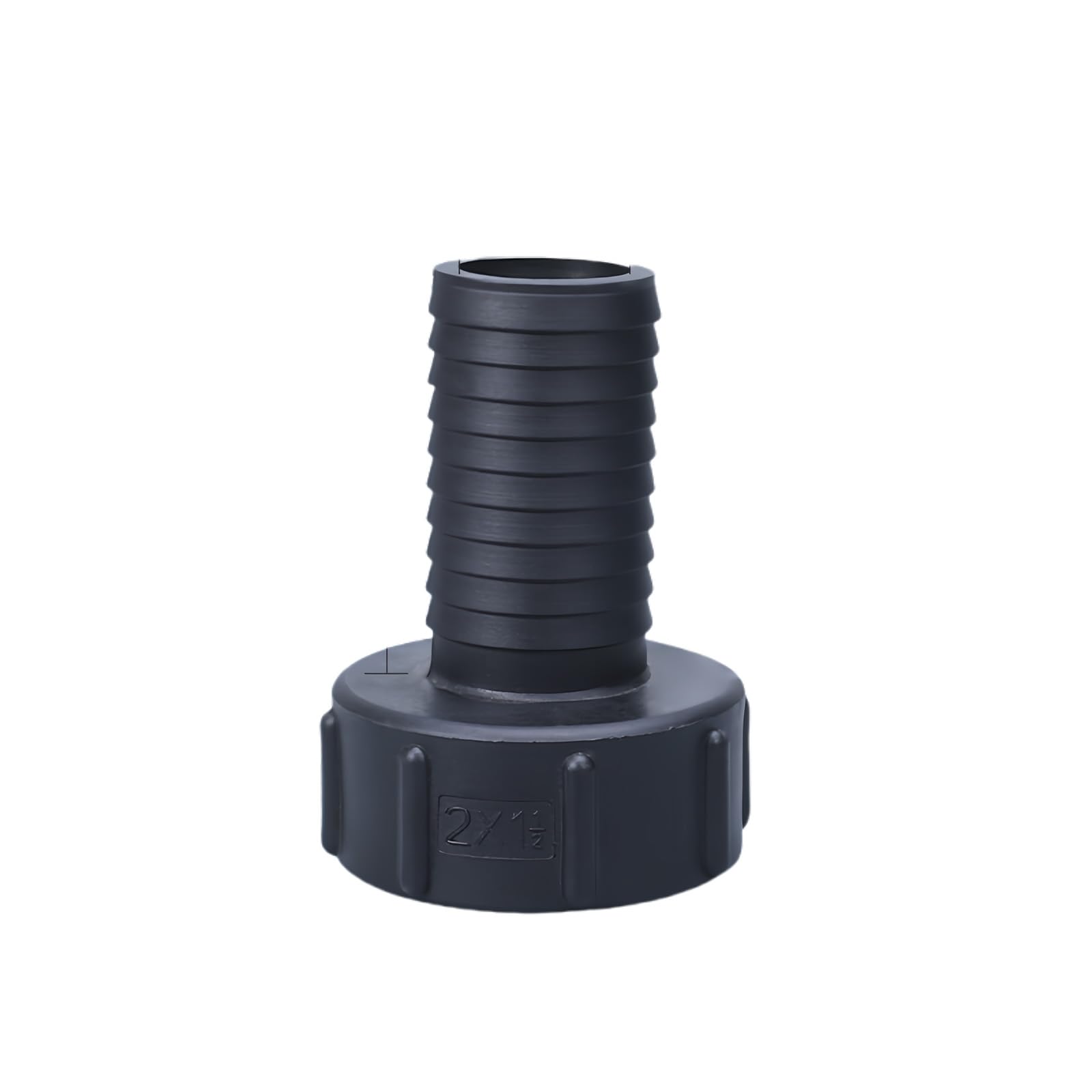 MACHSWON 1000L IBC 60mm Water Tank Garden Hose Adapter Thread Valve Connector to 1-1/2 inch