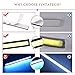 Daytime Running Light, YINTATECH 4PCS Universal Waterproof Car Trucks Daytime Running Light Lamp DRL Super Bright 12V LED Strips COB Car Led Fog Light (Ice Blue)