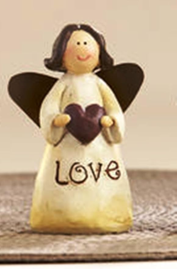 Delton Products Resin Message Angel Figurine, Choice of Style (Love) Home & Kitchen