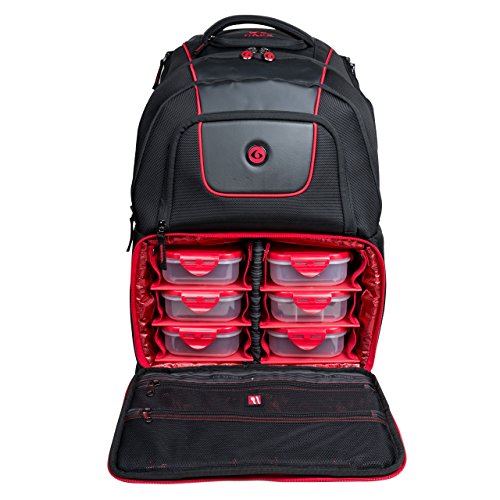 6 Pack Fitness Voyager Laptop Backpack with Insulated Meal Management System Buy Online in UAE