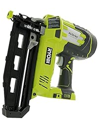 Ryobi P325 18-volt One + Taladro 16-gauge litihium-ion acabado clavadora neumática (Herramienta solo Cargador de batería y No Incluido)