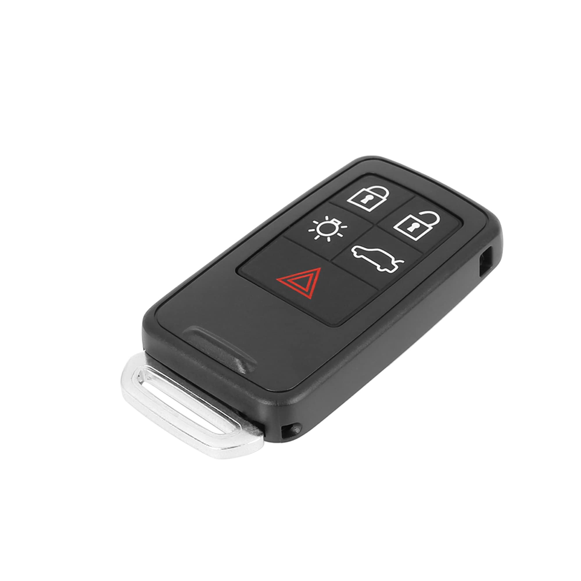 Photo 1 of X AUTOHAUX Car Keyless Remote Key Fob Shell Case PG788A for Volvo XC60 2010-2013 5 Key Button Black