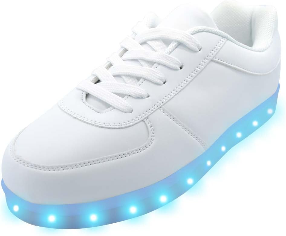 uruoi 11 Lighting Effects Light Up Shoes LED Sneakers for Women Men Girls Boys Christmas Halloween Birthday Party