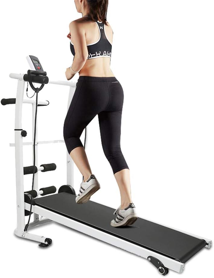 ACCLD Mechanical Treadmill Mini Running Training Fitness Treadmill Home No Noise Comfortable Fitness Equipme