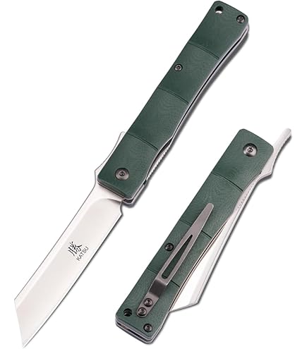 KATSU Folding Knife ZDP-189 Steel 3.5