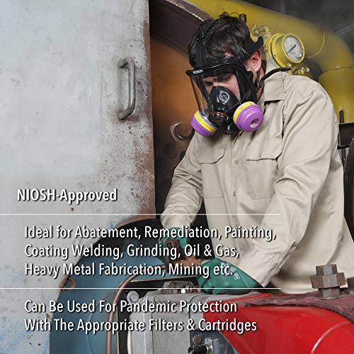 Honeywell Home 760008A North Safety Products, 7600 Series Full