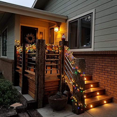 CHNXU 20 Pack LED Deck Lighting Kit with Transformer, Warm White IP67 Waterproof Φ1.77" 12V Low Voltage Recessed Landscape Garden Yard Patio Step Stair Decoration Lamps LED In-ground Lights - Thumbnail 5