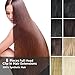 S-noilite 8 Piece 24 I Head Hair Extension 18 ClipT209s Clip-o(Dark Grey)