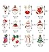 Thunaraz 12pcs Christmas Brooch Pin Set for Women Girls Holiday Brooches Chritmas Gifts