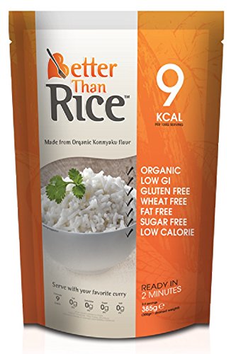 Better Than Organic Konnyaku Konjac Flour Food, 14 Ounce (Pack Of 6) (Rice) (786471696200)