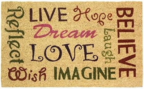 Doormats Decoration With Words Of Wisdom Welcome Mat