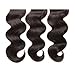 360 Lace Frontal Closure with Bundles Brazilian Body Wave Virgin Hair 100% Unprocessed Human Hair Extensions Natural Color