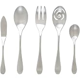 Knork Original 18/0 Matte 5-Piece Serving Set