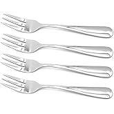 Stainless Steel Salad, Dessert &amp; Appetizer Forks (4PCS)