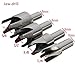 Ningmi HSS Wood Plug hole saw set Roundwood Wood Plug bits Tenon Drill Bit Cutter Shank Plug Cutter Assortment 8pcs