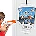Rec-Tek Over The Door Duck Hunting Game for Kids - Features Easy Assembly and Easily Adjustable Height - Complete with all Accessories