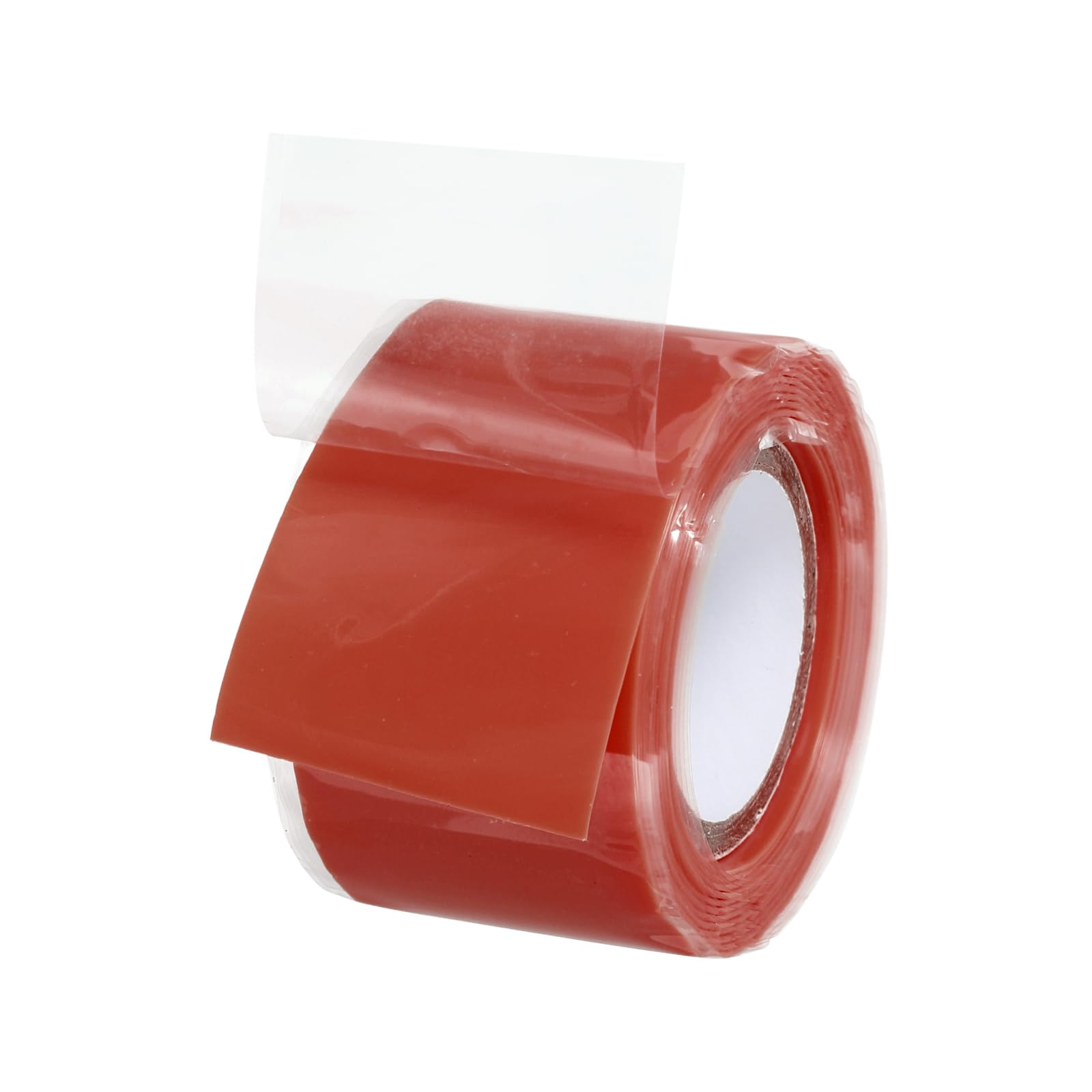 PATIKIL Grip Tape for Handles 1" x5ft 1 Roll Self-Fusing Silicone Tape for Bike Handles Pull Up Bars Gym Equipment Plumb/Hose/Pipe Leaks Emergency, Red