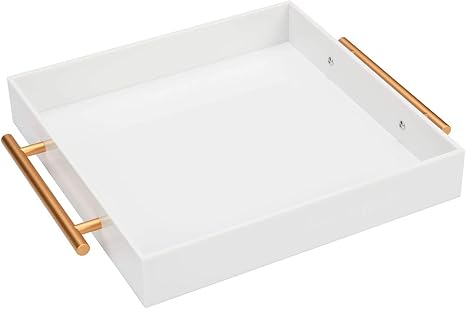 White dinner tray Clearance