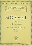 Trio No. 7 in E Flat, K.498: Schirmer Library of Classics Volume 1403 Score and Parts by 