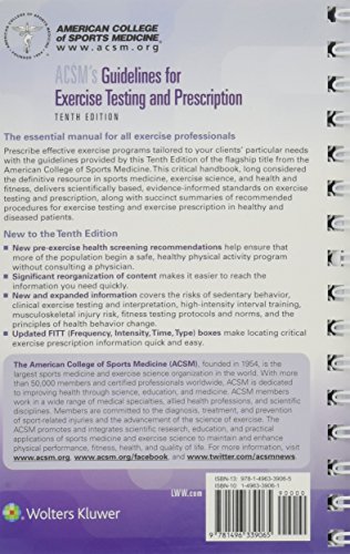 ACSM's Guidelines for Exercise Testing and Prescription - //medicalbooks.filipinodoctors.org